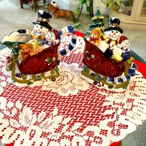 Christmas Dreams sugar & creamer